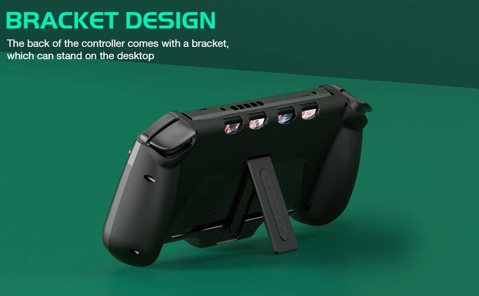 the game controller comes with a bracket