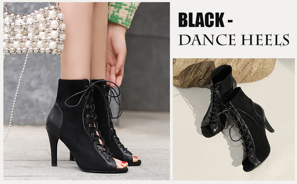 Burju shoes ブーティ、ダンスシューズ Amazon.com | Roimaash 10CM Heels Bujur Dance Shoes for Women