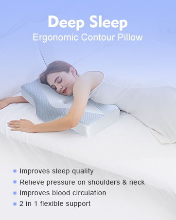 Orthopedic Memory Foam Pillow for Pain Relief