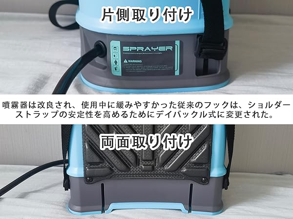 Amazon.co.jp: lopoti 電動噴霧器 10L 充電式 5.2Ah総容量