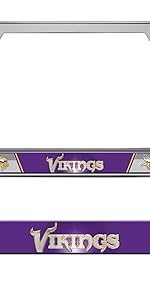 Embossed License Plate Frame
