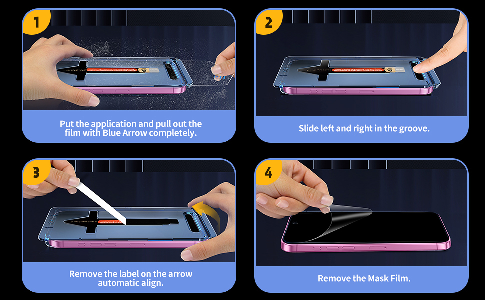 MAGIC JOHN 2 Pack for iPhone 16 Plus Privacy Screen Protector 6.7 inch, Anti Spy Tempered Glass Film, Auto Dust-Elimination Installation, Bubble Free, Case Friendly 12 iphone 16 plus screen protector privacy 16 plus tempered glass screen protector