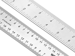 WORKPRO Jeu De 2 Equerres De Menuisier, Equerre 200 Mm Et Fausse Equerre 230 Mm Avec Lame En Acier Inoxydable Et Manche En Bois Rouge Idéal Pour Menuisier, Charpentier Et Travail Du Bois 19 Echelle double face