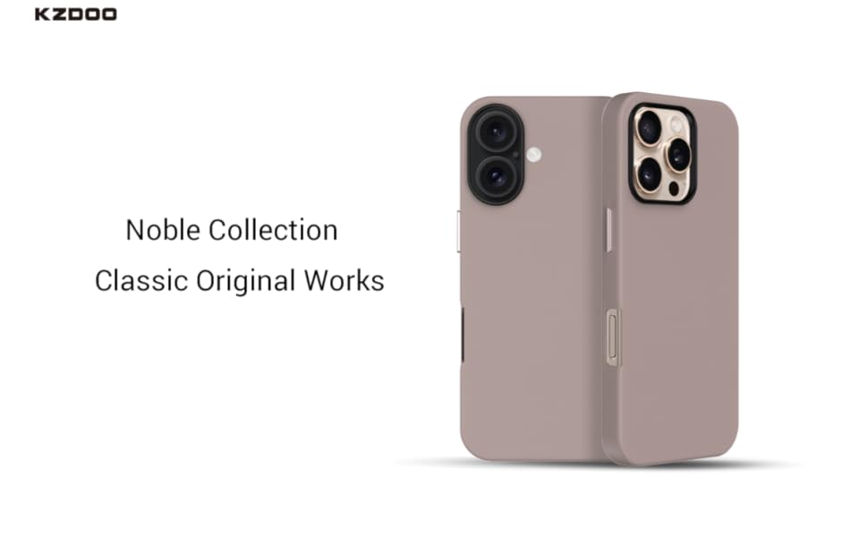 classic pu leather cover for iphone 16 series