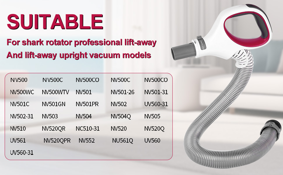 shark vacuum replacement hose