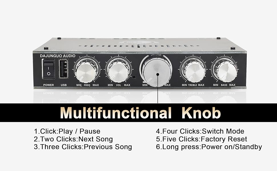 アンプ NATIONAL 2 Channel Wireless Amplifier Amazon.com: S220HS 2.1 Channel Bluetooth Power Amplifier