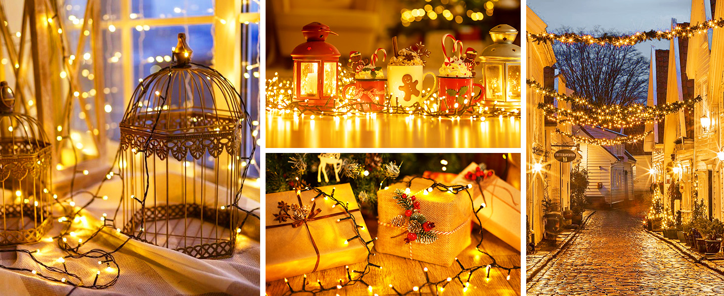 Solar String Lights Outdoor