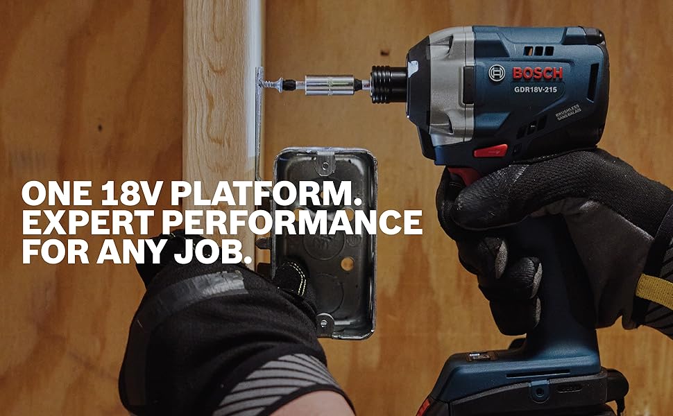 one 18v platform expert performance for any job