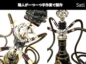 Amazon.co.jp: 【大型サイズ】ブラックシーシャ 4人で楽しめる