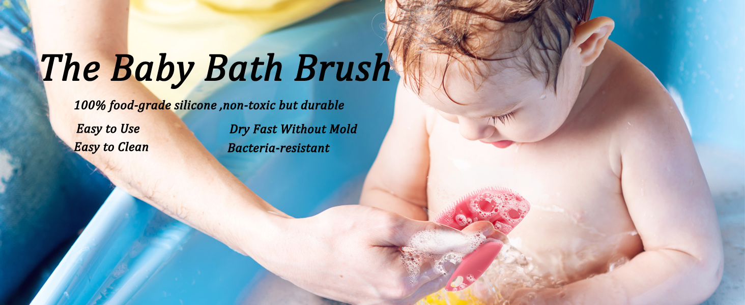 Baby Bath Brush, Baby Cradle Cap Brush