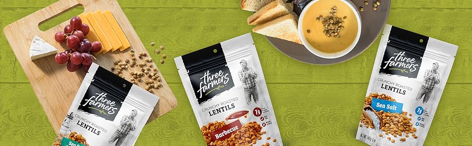 Roasted Lentils Variety Pack