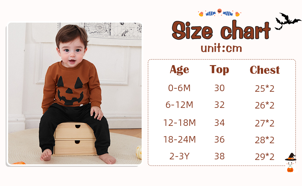 halloween baby boy girl clothes