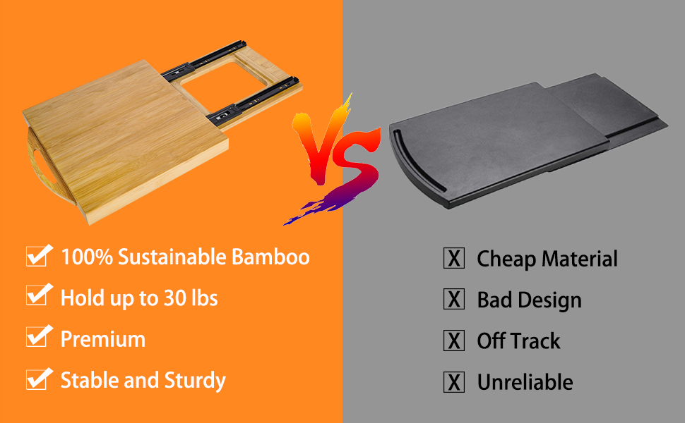 sliding tray for coffee maker