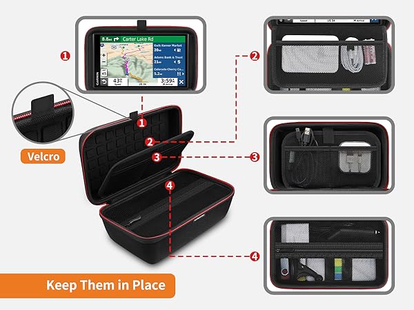 HESPLUS Hard Storage Travel Case Compatible with 6-7