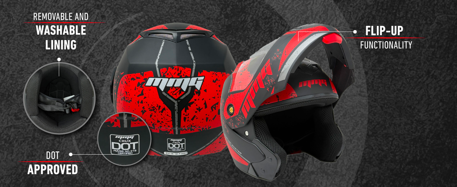 MMG Modular Full face helmet