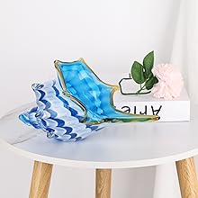 Large shell statue. glass sculpture blown glass decoration