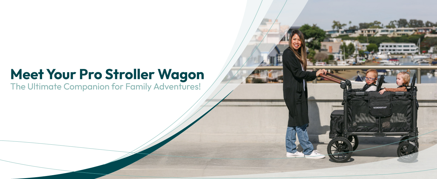 WONDERFOLD W2 Luxe Pro Stroller Wagon