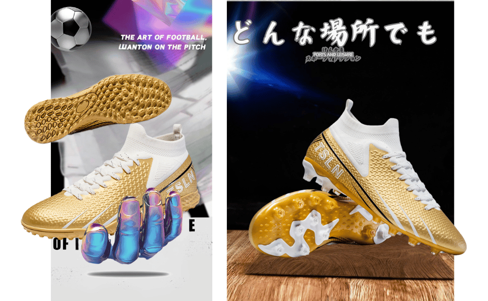 Amazon.co.jp: [GVEEL] サッカースパイク キッズ メンズ