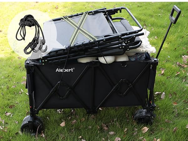 キャリーワゴン　キャンプワゴン　190L Amazon.co.jp: Alebert｢アレベルト｣ キャリーワゴン アウトドア