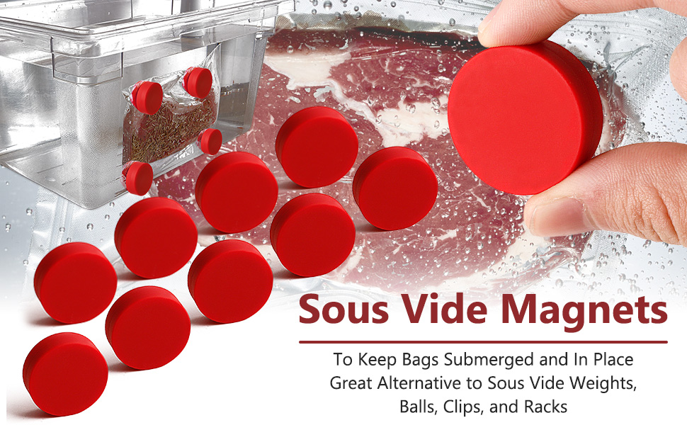 Sous Vide Weight 10 Pack for Sous Vide Meals Strong