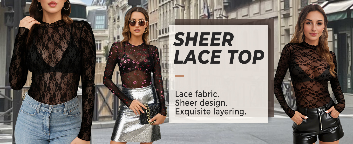 sexy tops lace top sheer top sexy tops for women sheer shirts for women