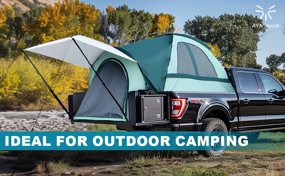 Truck camping tent