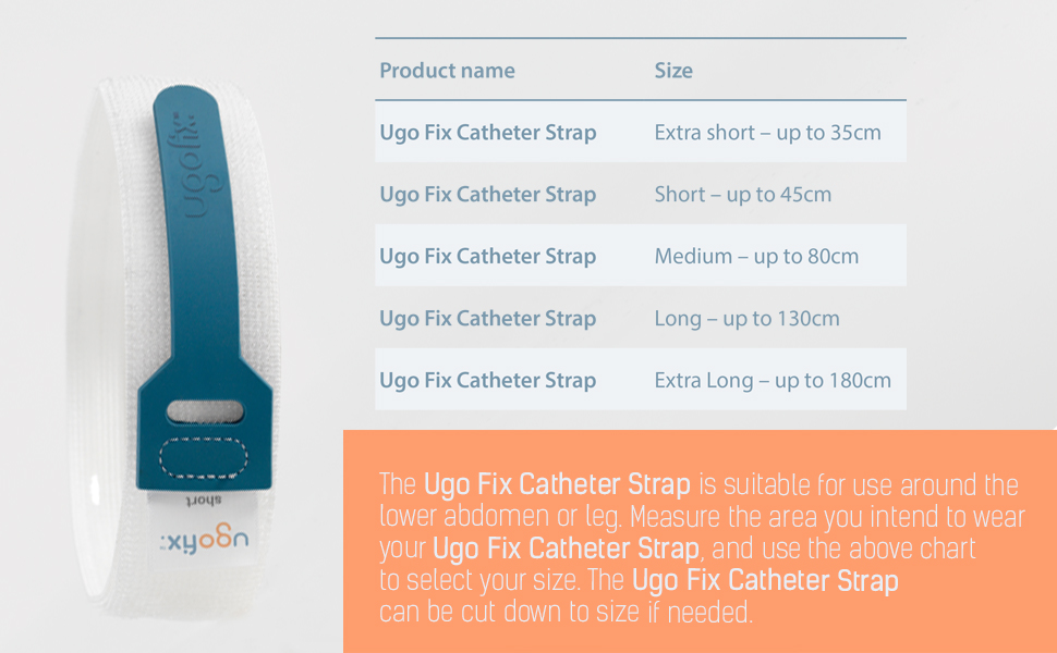 Ugo Fix Catheter Strap (x5) Medical Catheter Securement