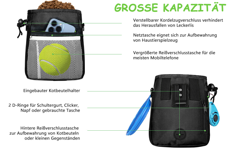 Leckerlibeutel für Hunde