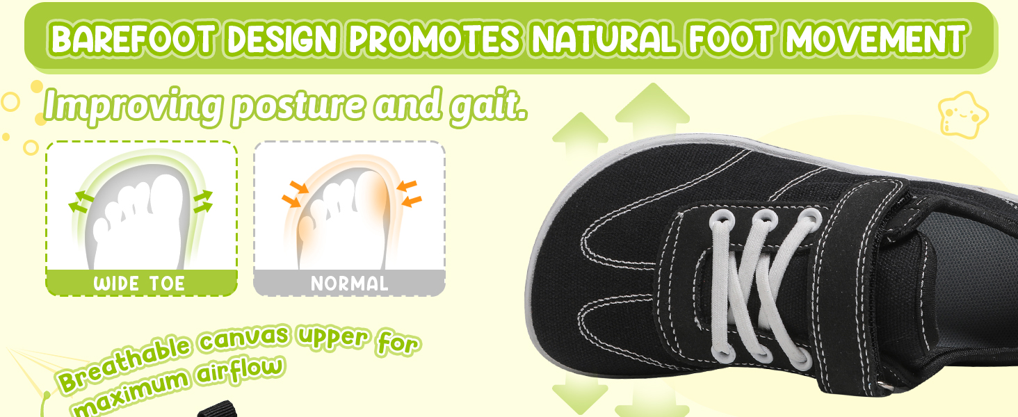 Barefoot Shoes Kids Wide Boys Girls Trainers