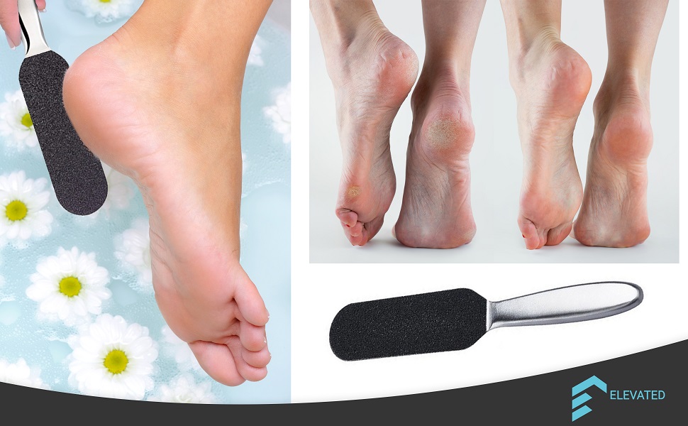 metal foot file, foot buffer, heel file, foot pedicure kit