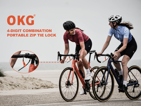 Amazon.com: OKG 4-Digit Combination Zip Tie Lock - Anti