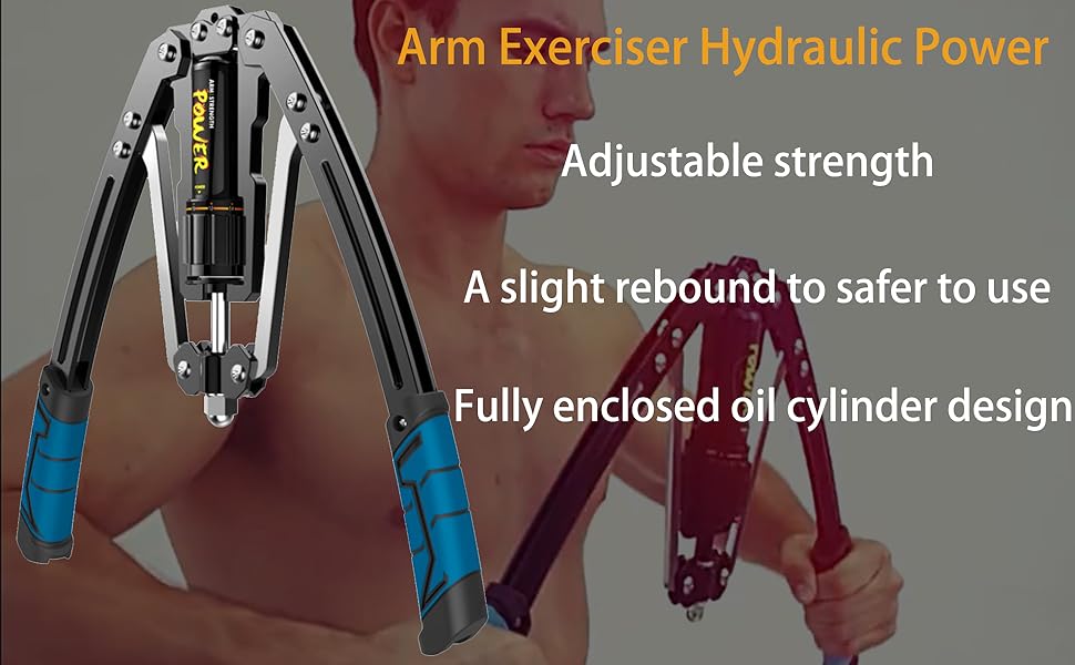 Twister Arm Exerciser,Adjustable Arm Exerciser Hydraulic Power Twister