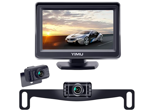 Amazon.com: YIMU Backup Camera System with License Plate