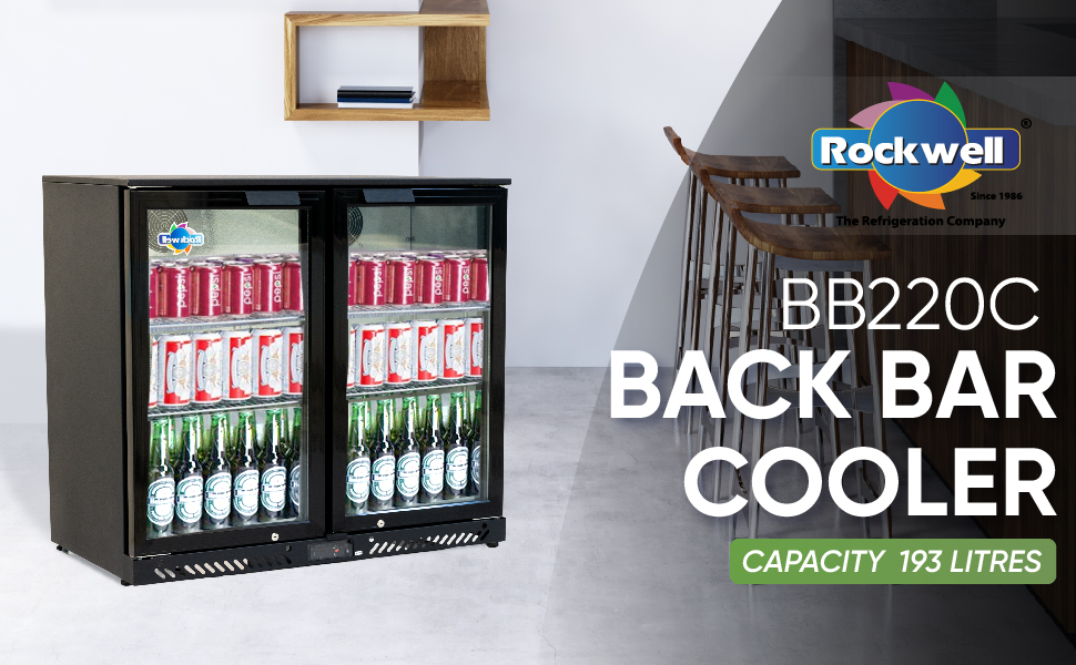 Back bar cooler