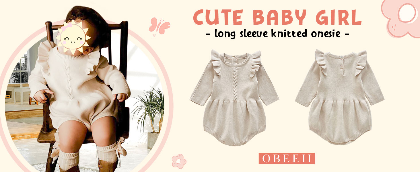 baby sweater romper