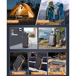 Solar Panel Power Bank