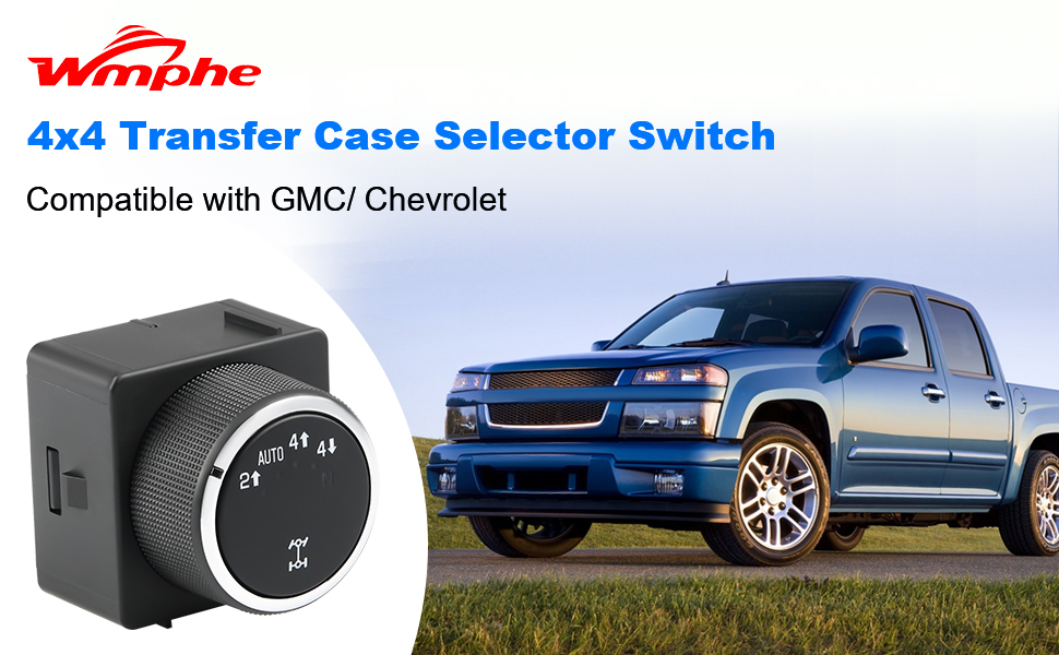 WMPHE 15284155 4x4 4WD Switch Transfer Case Selector Switch