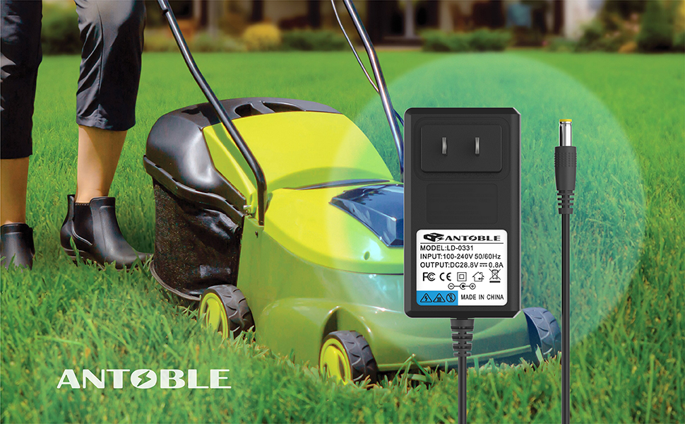 ANTOBLE Lawn Mower Charger MJ401CCHRG Compatible with Sun