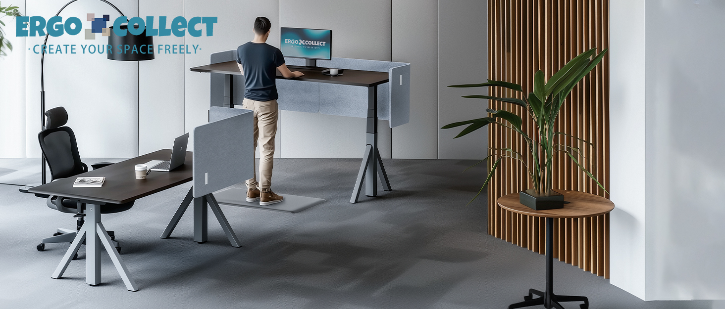 ERGO COLLECT Stand Desk,Home Office Chair,Healthy Workspace Solutions,Prolonged Sitting Pain Relief