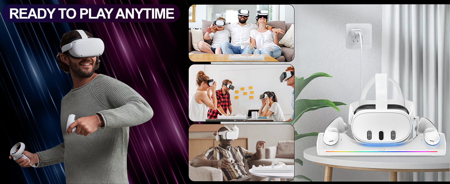 Charging Dock for Meta Quest 3