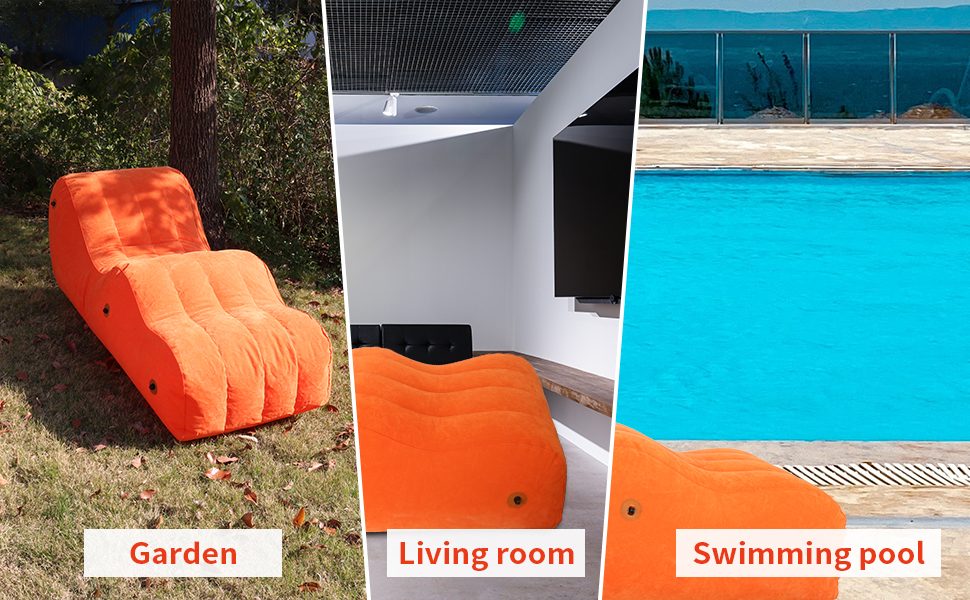 BDL Sofa Lounge Chair Yoga Chaise Lounge Inflatable Sofa