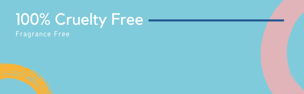 cruelty free, fragrance free, paraben free