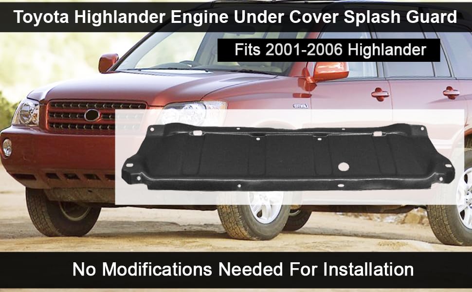Amazon.com: Parts N Go 2001-2006 Highlander Engine Under