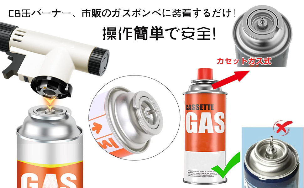 カセットバーナー