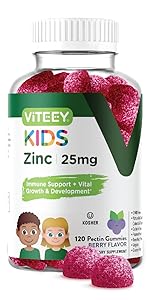 Zinc Gummies for Kids 25mg
