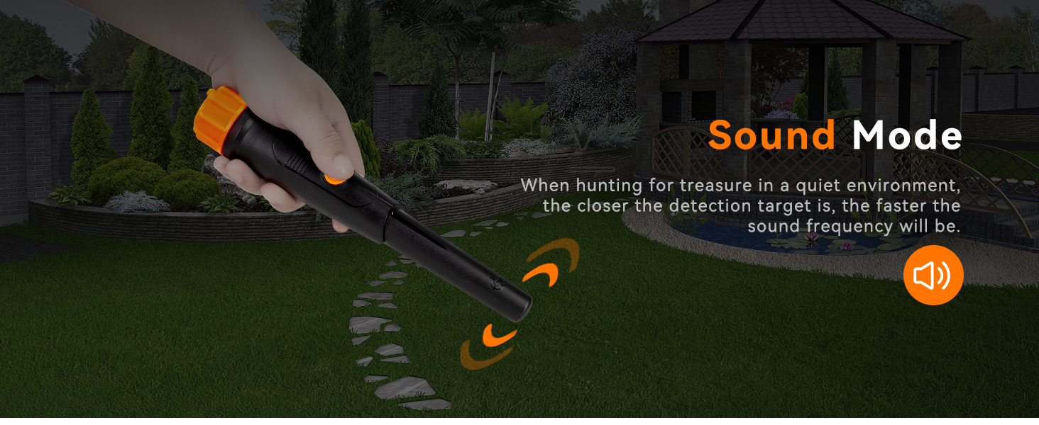 Metal Detector Pinpointer SUNPOW IP68 Waterproof Handheld Pin Pointer