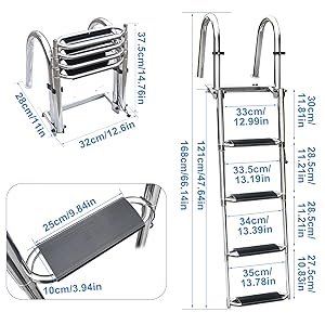 Amarine Made Dock Ladder