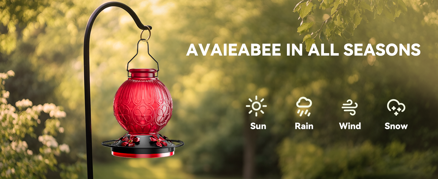 glass hummingbird feeders for outdoors