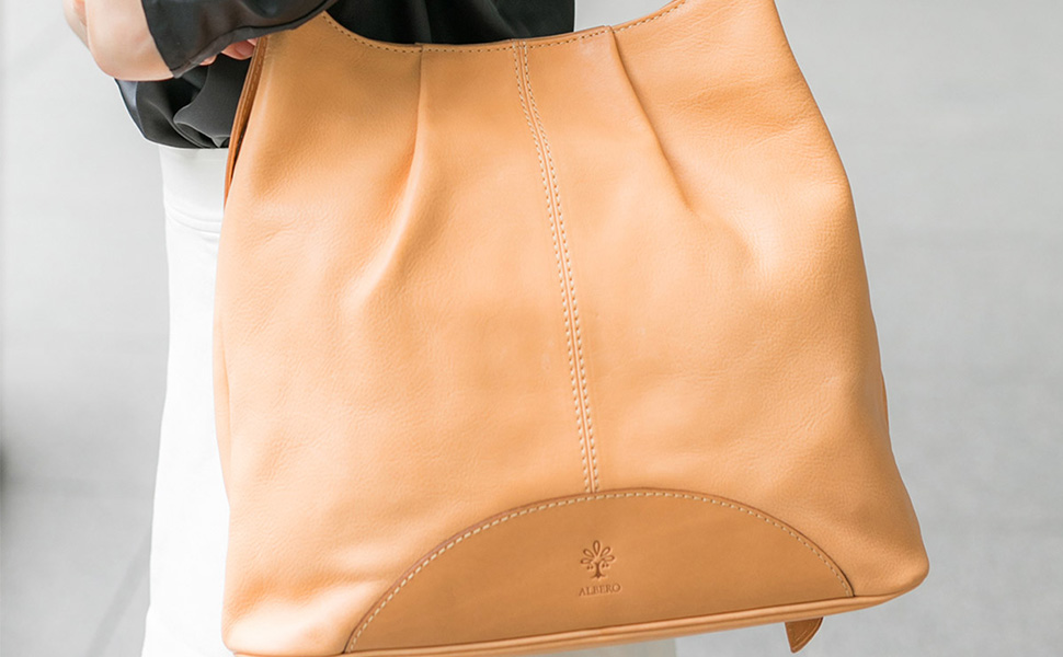 Amazon | [アルベロ] リュック 2WAY 本革 レディース ナチュラル