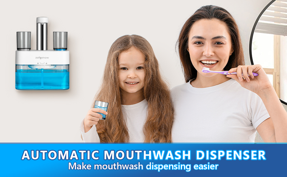 Automatic Mouthwash Dispenser